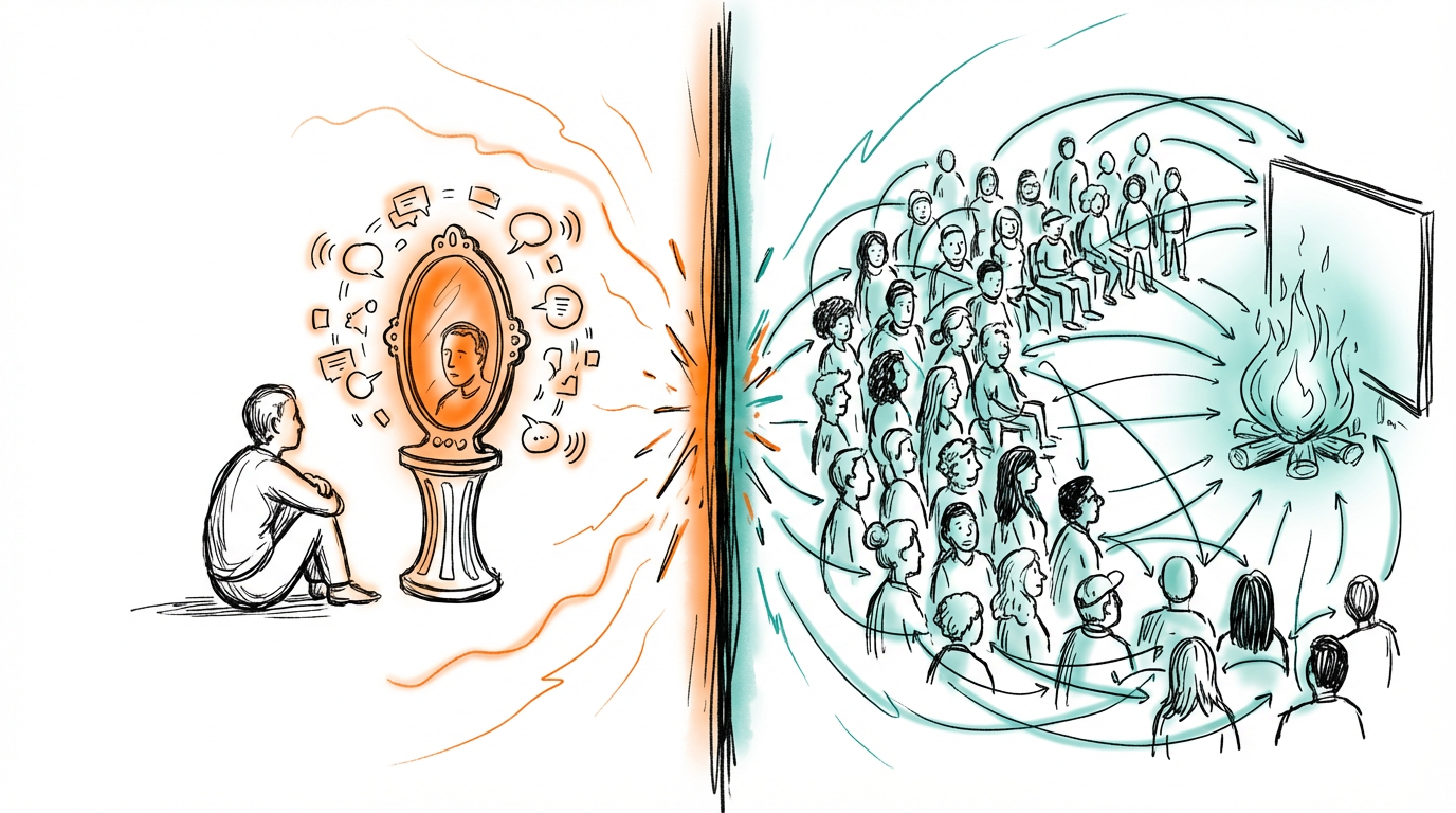 Dichotomy of content